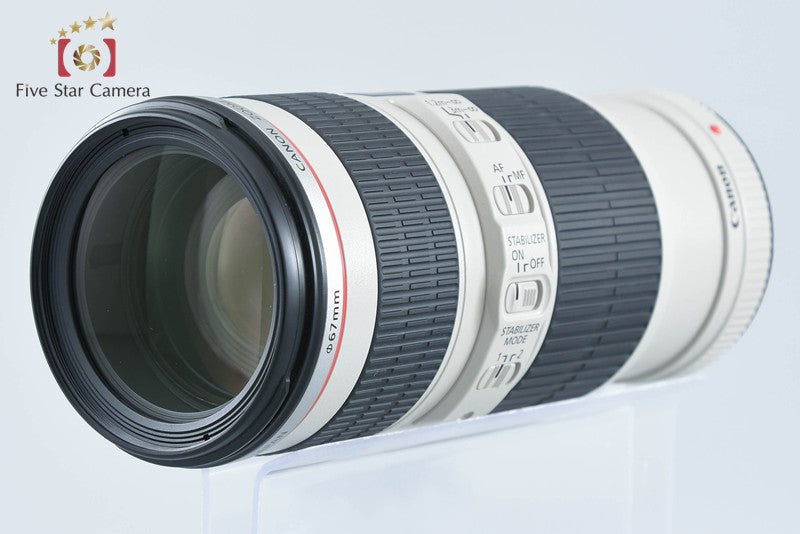 Canon EF 70-200mm f/4 L IS USM w/ Box from Japan