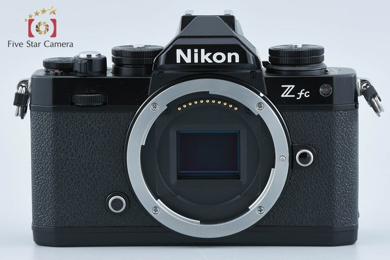 "Count 5,704" Nikon Z fc Black 20.9 MP Digital Mirrorless Camera Body from Japan