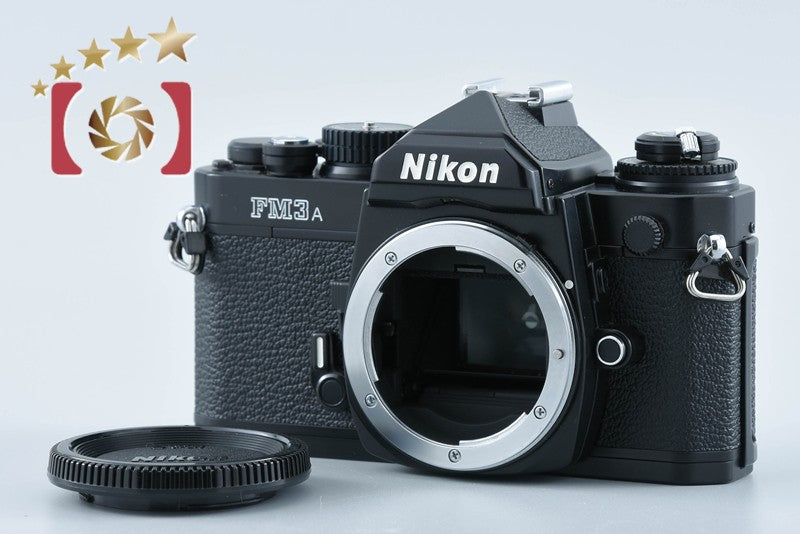 Nikon FM3A Black 35mm SLR Film Camera Body from Japan