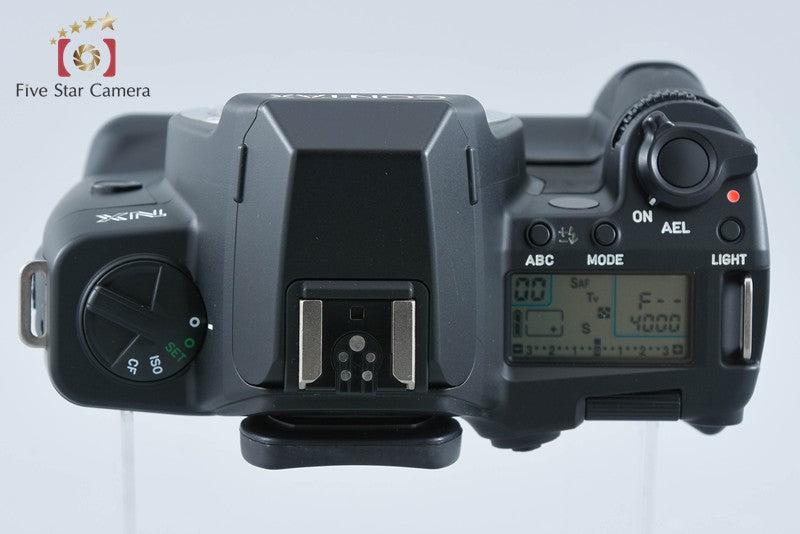 CONTAX NX 35mm SLR Film Camera + P-10 Battery Holder + D-11 Data Back from Japan