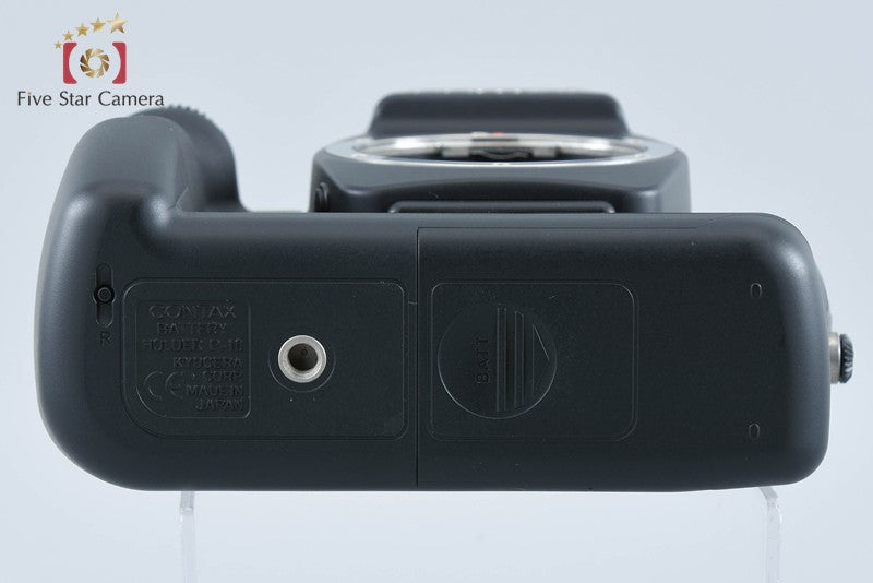 CONTAX NX 35mm SLR Film Camera + P-10 Battery Holder + D-11 Data Back from Japan