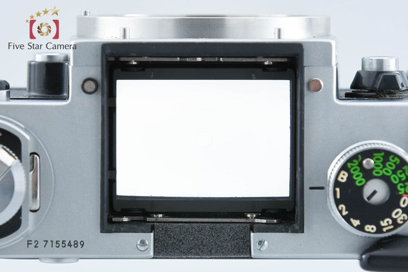 Nikon F2 Photomic Silver 35mm SLR Film Camera Body from Japan