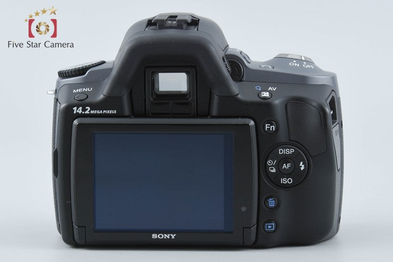 SONY α380 DSLR-A380 18-55 55-200 Lenses [Japanese Language Only] from Japan