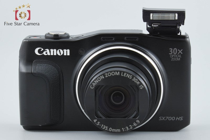 Canon PowerShot SX700 HS Black 16.1 MP Digital Camera from Japan