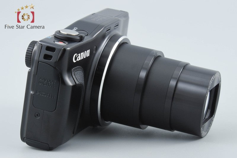 Canon PowerShot SX700 HS Black 16.1 MP Digital Camera from Japan