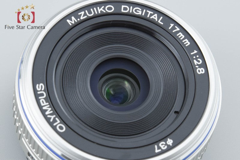 Olympus M.ZUIKO DIGITAL 17mm f/2.8 Silver from Japan