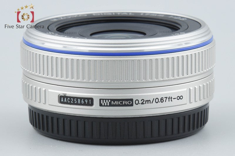 Olympus M.ZUIKO DIGITAL 17mm f/2.8 Silver from Japan