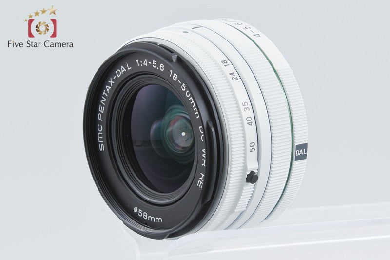 PENTAX SMC DA L 18-50mm f/4-5.6 DC WR RE White from Japan