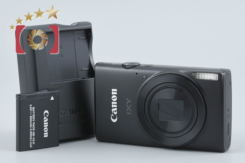 Canon IXY 170 Black 20.0 MP Digital Camera from Japan