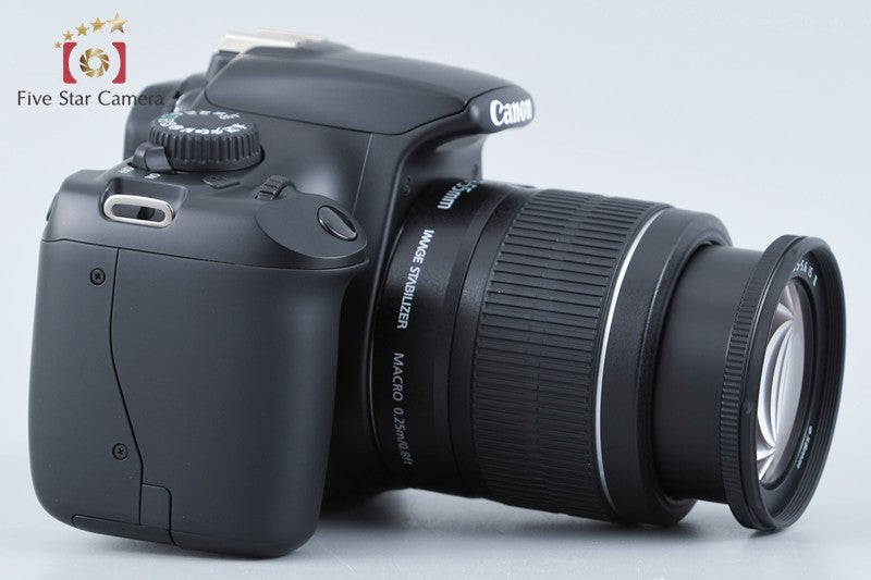 Canon EOS Kiss X50 / Rebel T3 / 1100D Black 12.2 MP 18-55 Lens from Japan