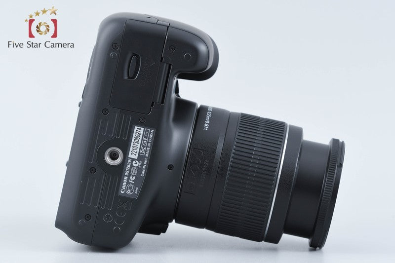 Canon EOS Kiss X50 / Rebel T3 / 1100D Black 12.2 MP 18-55 Lens from Japan
