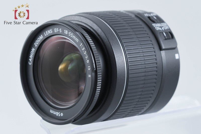 Canon EOS Kiss X50 / Rebel T3 / 1100D Black 12.2 MP 18-55 Lens from Japan