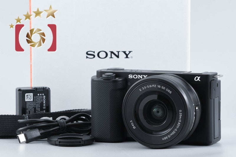 Sony α VLOGCAM ZV-E10 24.2 MP 16-50 Lens [Japanese Language Only] from Japan