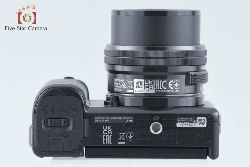 Sony α VLOGCAM ZV-E10 24.2 MP 16-50 Lens [Japanese Language Only] from Japan