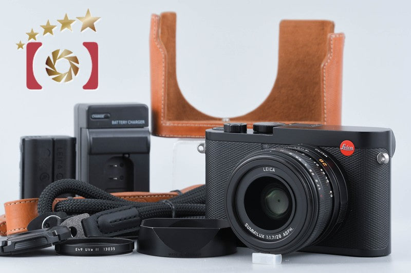 Leica Q2 Black 47.3 MP Digital Camera from Japan