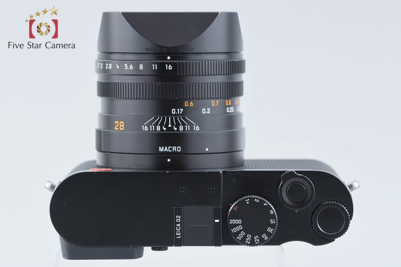 Leica Q2 Black 47.3 MP Digital Camera from Japan