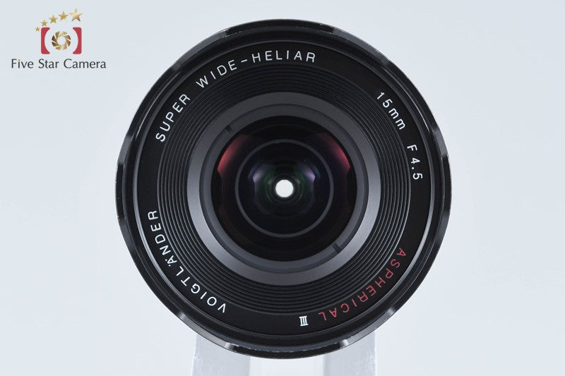 Voigtlander SUPER WIDE-HELIAR 15mm f/4.5 III Aspherical Leica M Mount from Japan