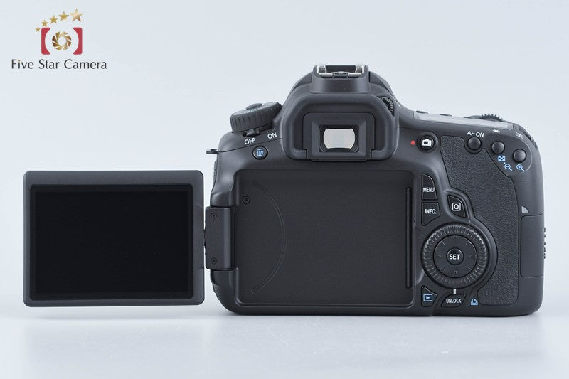 "Count 719" Canon EOS 60D 18.0 MP DSLR Camera EF-S 18-135 Lens w/ Box from Japan
