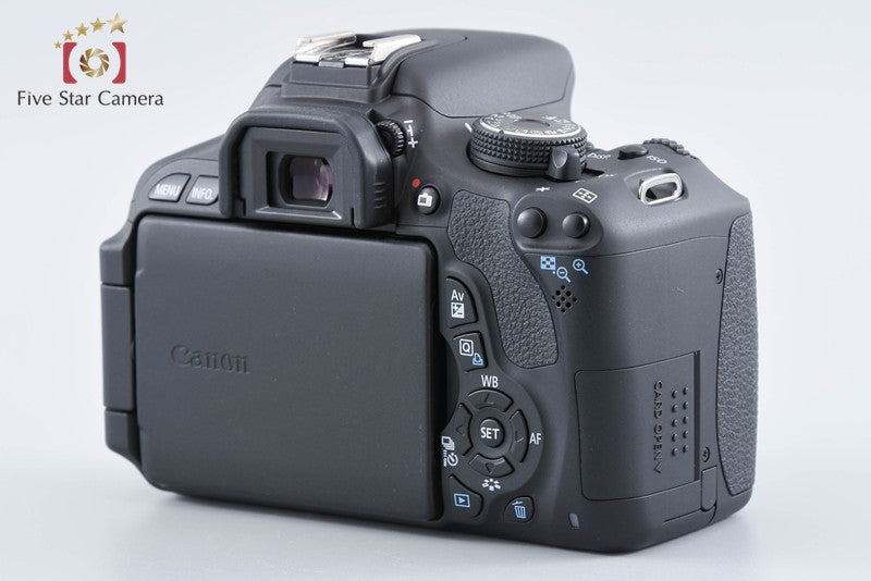 Canon EOS Kiss X5 / Rebel T3i / 600D 18.0 MP EF-S 18-55 IS II Lens from Japan