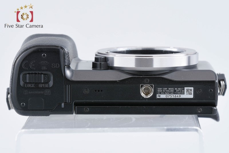 Sony α NEX-7 Black 24.3 MP Digital Camera Body [Multiple Languages] from Japan