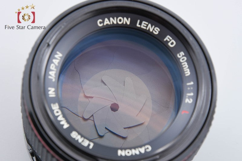 Canon New FD 50mm f/1.2 L from Japan