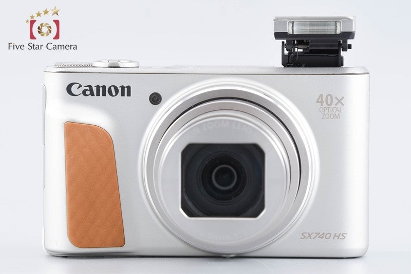Canon PowerShot SX740 HS Silver 20.3 MP Digital Camera from Japan