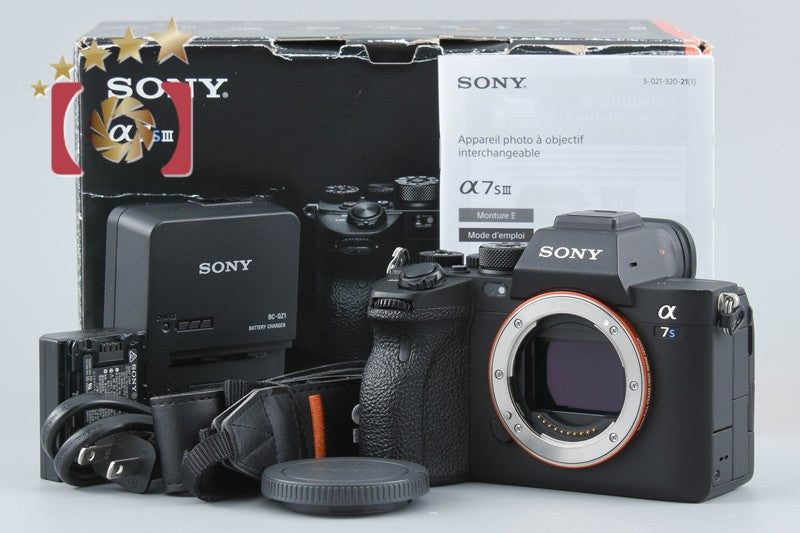 Sony α7SIII ILCE-7SM3 12.1 MP Digital Camera [Multiple Languages] from Japan