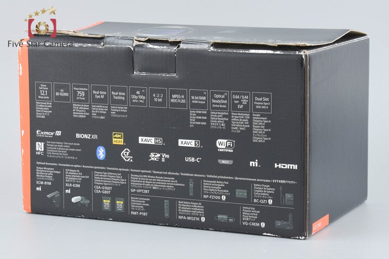 Sony α7SIII ILCE-7SM3 12.1 MP Digital Camera [Multiple Languages] from Japan