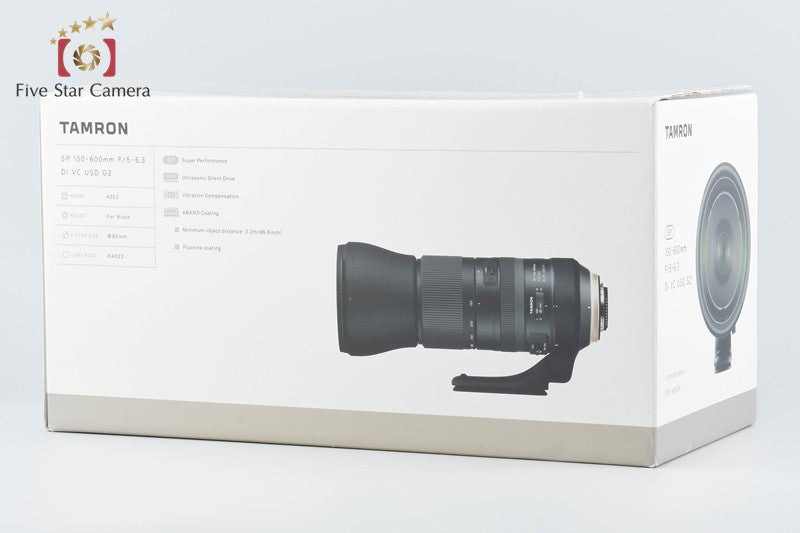 Tamron A022 SP 150-600mm f/5-6.3 Di VC USD G2 for Nikon w/ Box from Japan