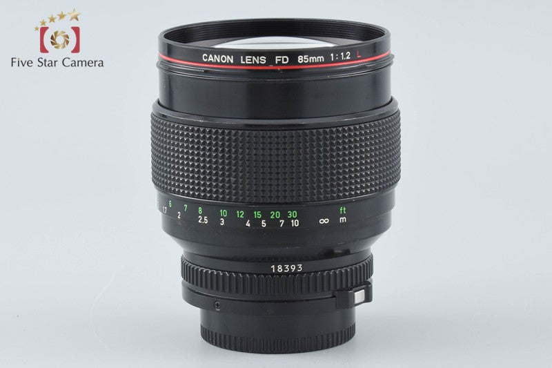 Canon New FD 85mm f/1.2 L from Japan