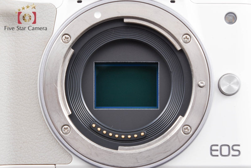 Canon EOS Kiss M / M50 White 24.0MP 15-45 55-200 IS STM Lenses w/ Box from Japan