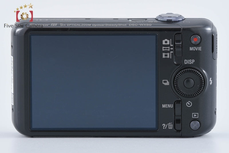Sony Cyber-Shot DSC-WX50 Black Digital Camera[Japanese Language Only] from Japan