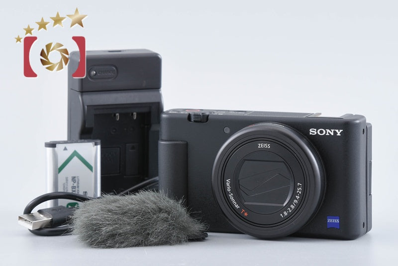 Sony VLOGCAM ZV-1 Black 20.1 MP Digital Camera [Multiple Languages] from Japan