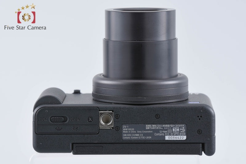 Sony VLOGCAM ZV-1 Black 20.1 MP Digital Camera [Multiple Languages] from Japan