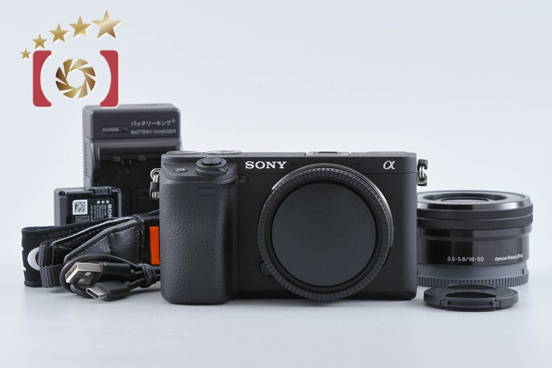 Sony Alpha α6400 ILCE-6400 24.2 MP 16-50 Lens [Multiple Languages] from Japan