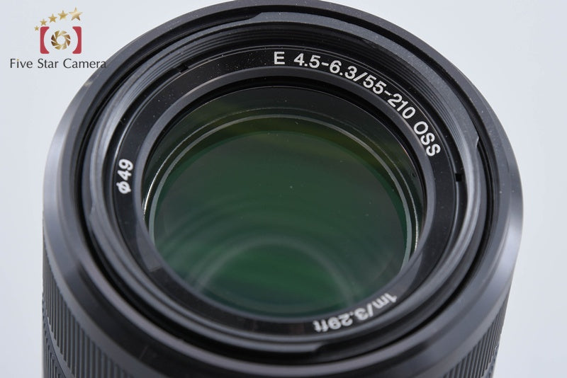 Sony E 55-210mm f/4.5-6.3 OSS Black SEL55210 from Japan