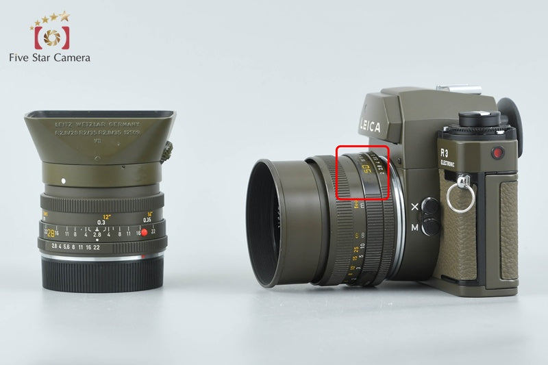 Leica R3 Electronic Safari + ELMARIT-R 28/2.8 + SUMMICRON-R 50/2 from Japan