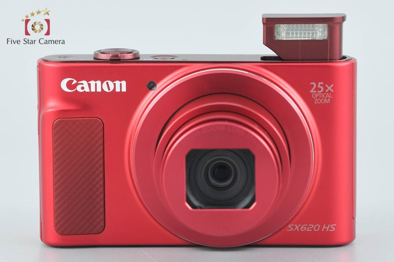 Canon PowerShot SX620 HS Red 20.2 MP Digital Camera from Japan