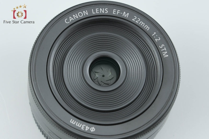 Canon EF-M 22mm f/2 STM Black from Japan