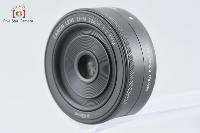 Canon EF-M 22mm f/2 STM Black from Japan