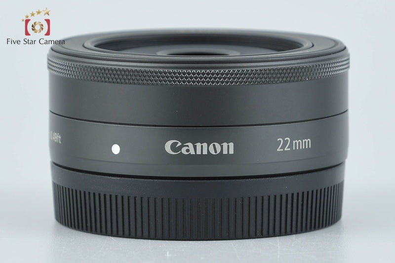 Canon EF-M 22mm f/2 STM Black from Japan