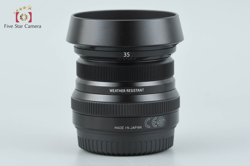 Fujifilm XF 35mm f/2 R WR Black from Japan