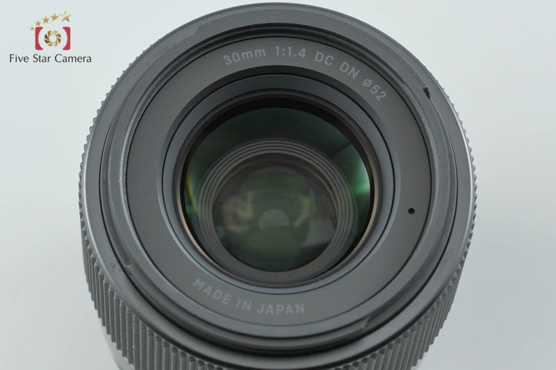 Sigma 30mm f/1.4 DC DN Contemporary for Fujifilm X Mount from Japan