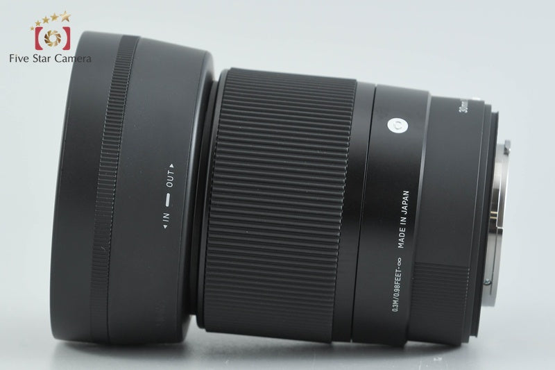 Sigma 30mm f/1.4 DC DN Contemporary for Fujifilm X Mount from Japan