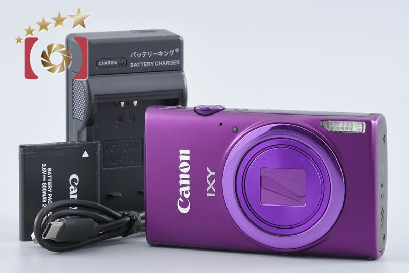 Canon IXY 630 Purple 16.0 MP Digital Camera from Japan