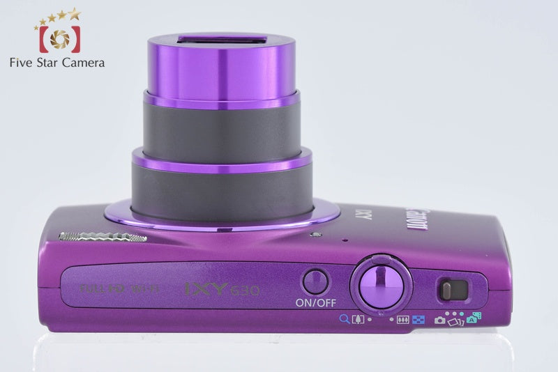 Canon IXY 630 Purple 16.0 MP Digital Camera from Japan