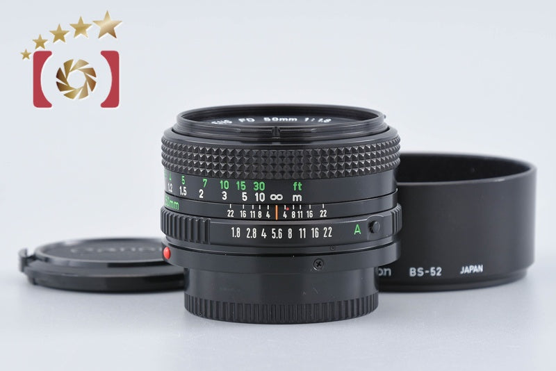 Canon New FD 50mm f/1.8 from Japan