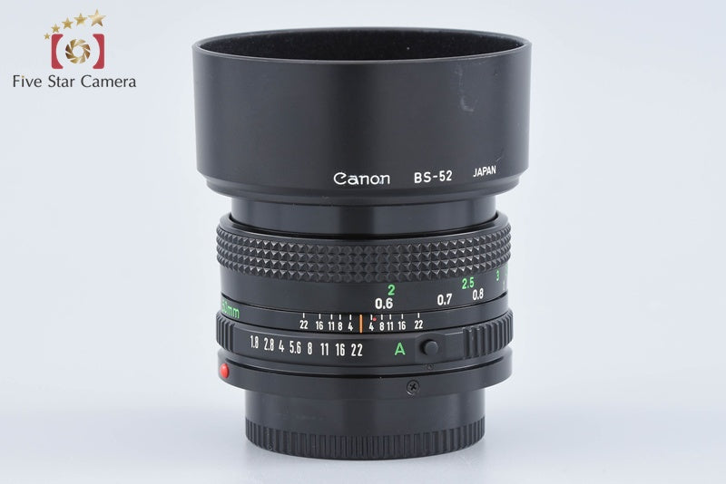 Canon New FD 50mm f/1.8 from Japan
