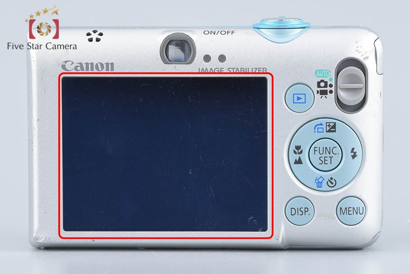 Canon IXY DIGITAL 110 IS Blue 10.0 MP Digital Camera from Japan