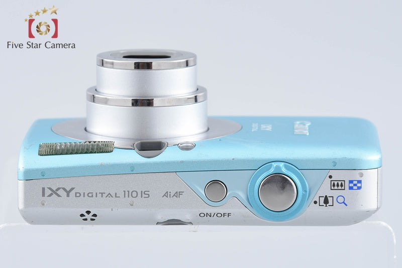 Canon IXY DIGITAL 110 IS Blue 10.0 MP Digital Camera from Japan